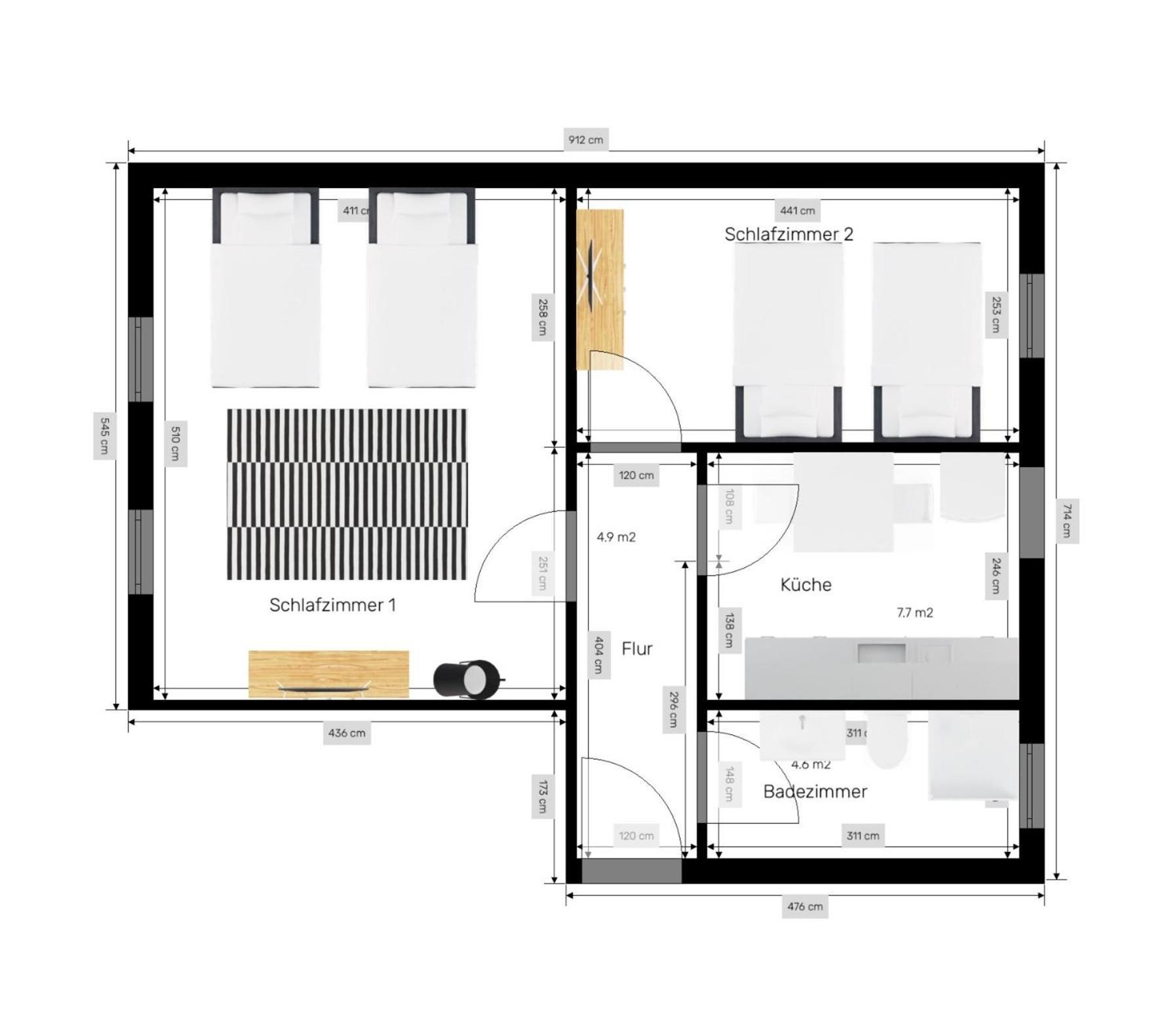 Haus Gitta - Wohlfuehlen & Geniessen Apartment ลุคเคนวัลเดอ ภายนอก รูปภาพ